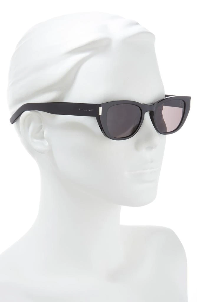 Yves Saint Laurent 51mm Rounded Sunglasses 3
