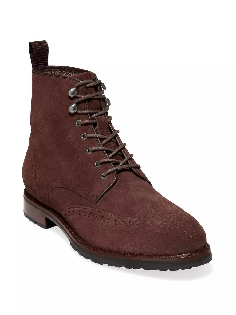 Cole Haan Berkshire Suede Wingtip Boots 2
