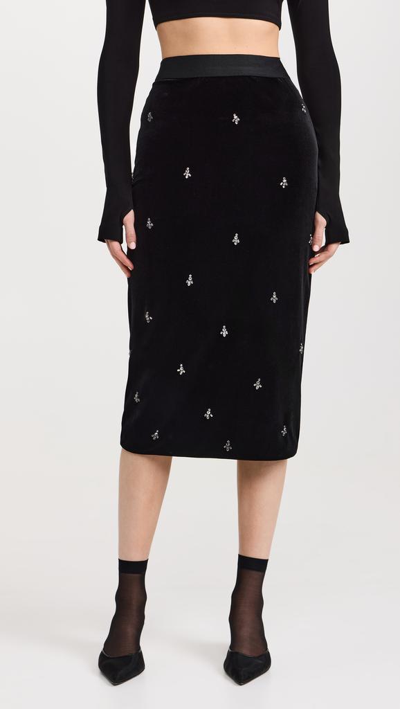 Le Superbe Embellished Liza Skirt
