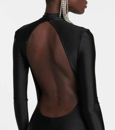 GIUSEPPE DI MORABITO Embellished cutout jumpsuit 5