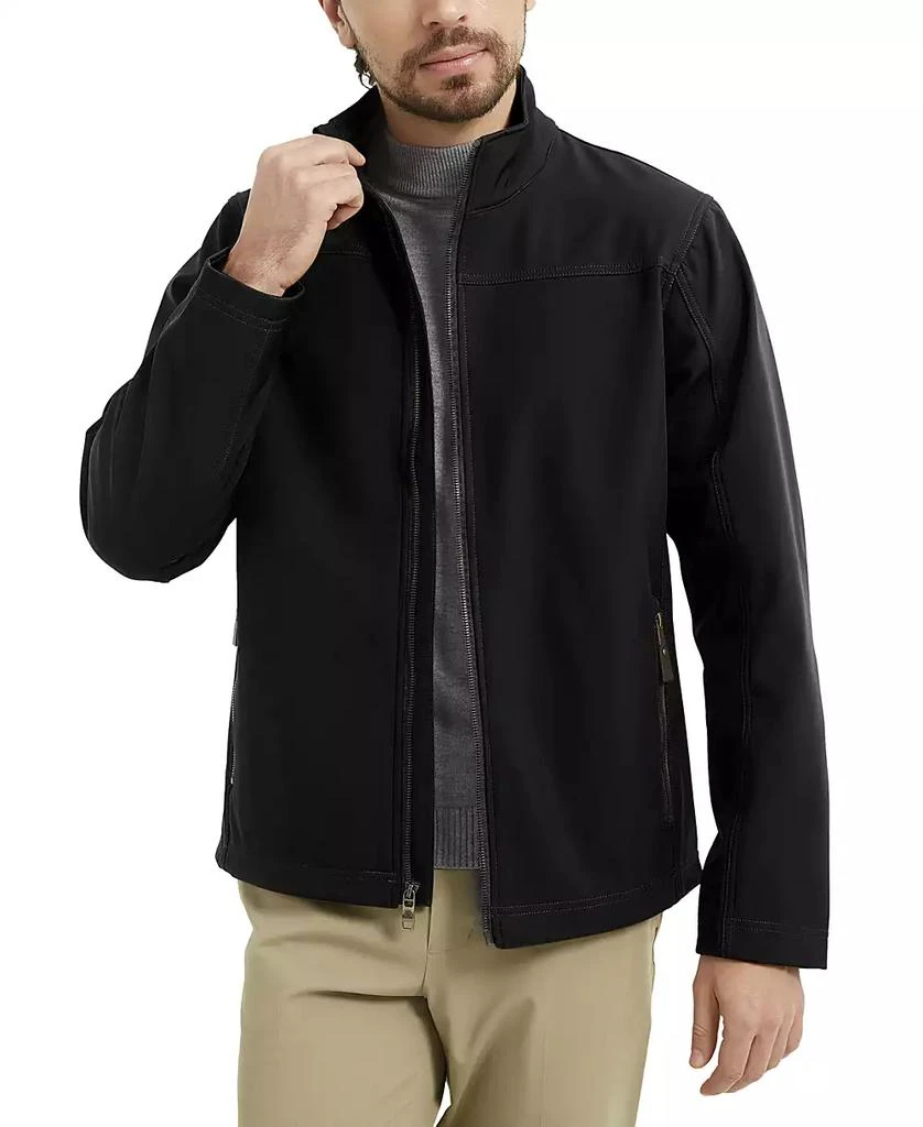HAWKE 
CO Men
s Mountain Stretch Soft Shell Collar Jacket 2