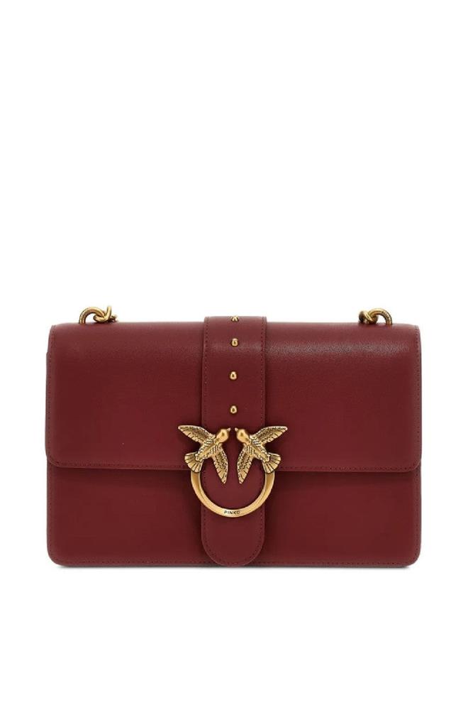 PINKO Love One Classic Leather Handbag