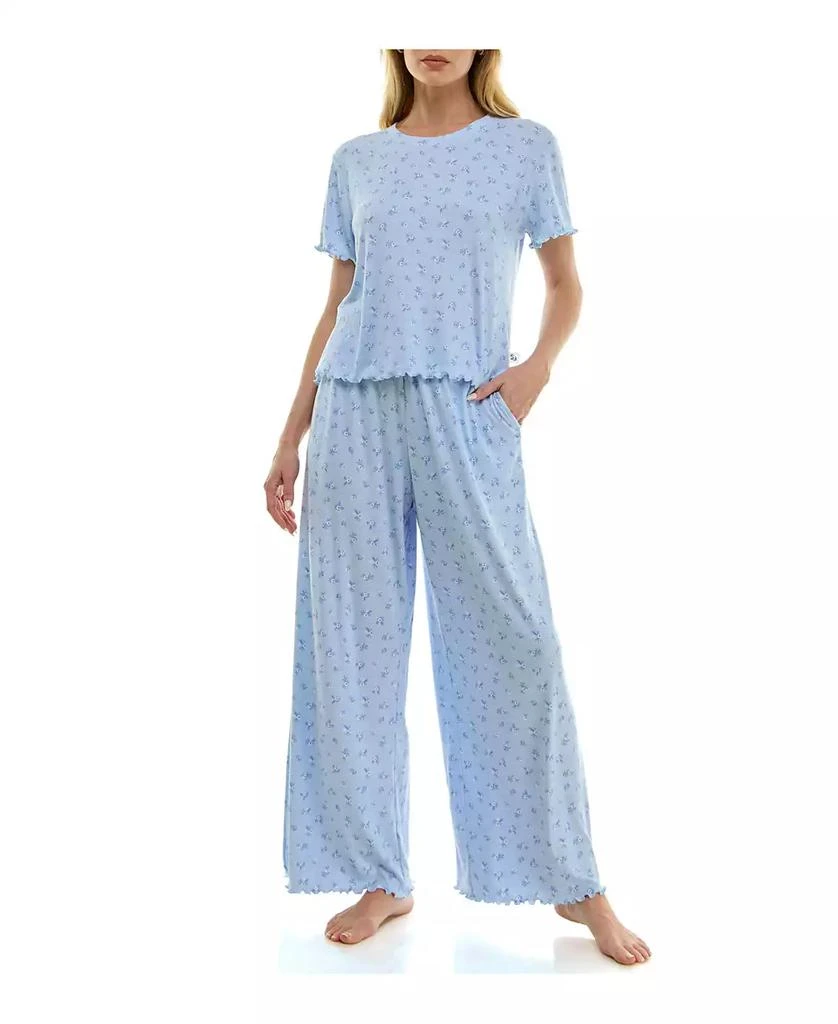 Sincerely Jules Women
s Printed T-Shirt 
Paper Bag Pants, 2-Piece Pajama Set 7