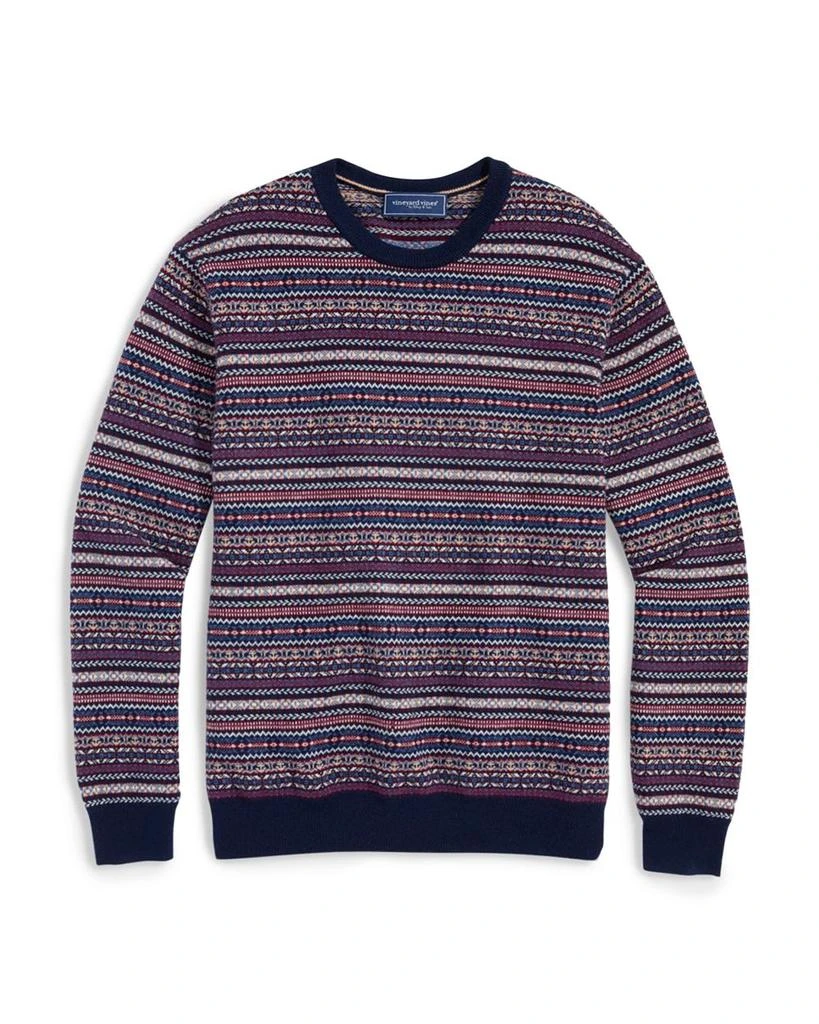Vineyard Vines Fair Isle Crewneck Sweater 7