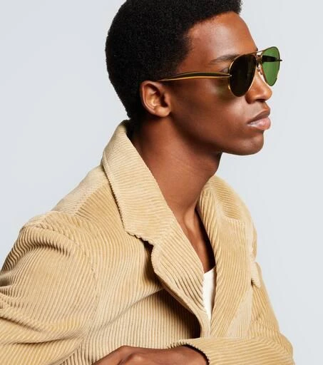 Bottega Veneta Sardine aviator sunglasses 3