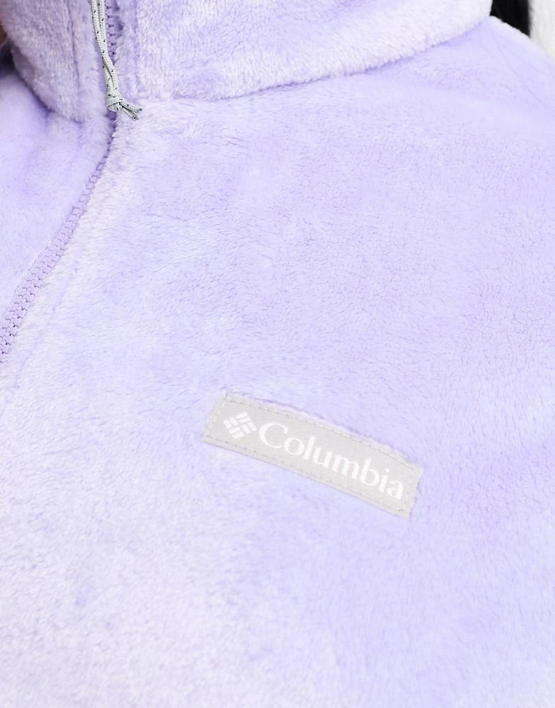 Columbia Columbia Fireside zip jacket in lilac 4