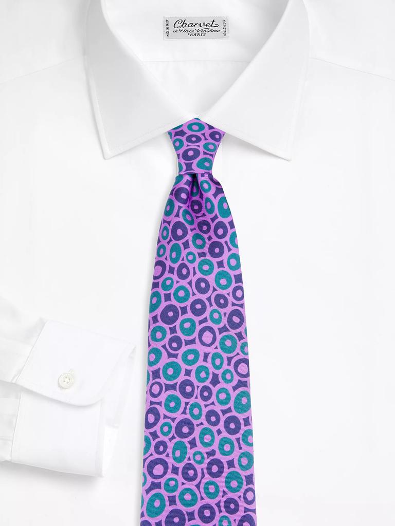 Charvet Coffee Bean Silk Tie