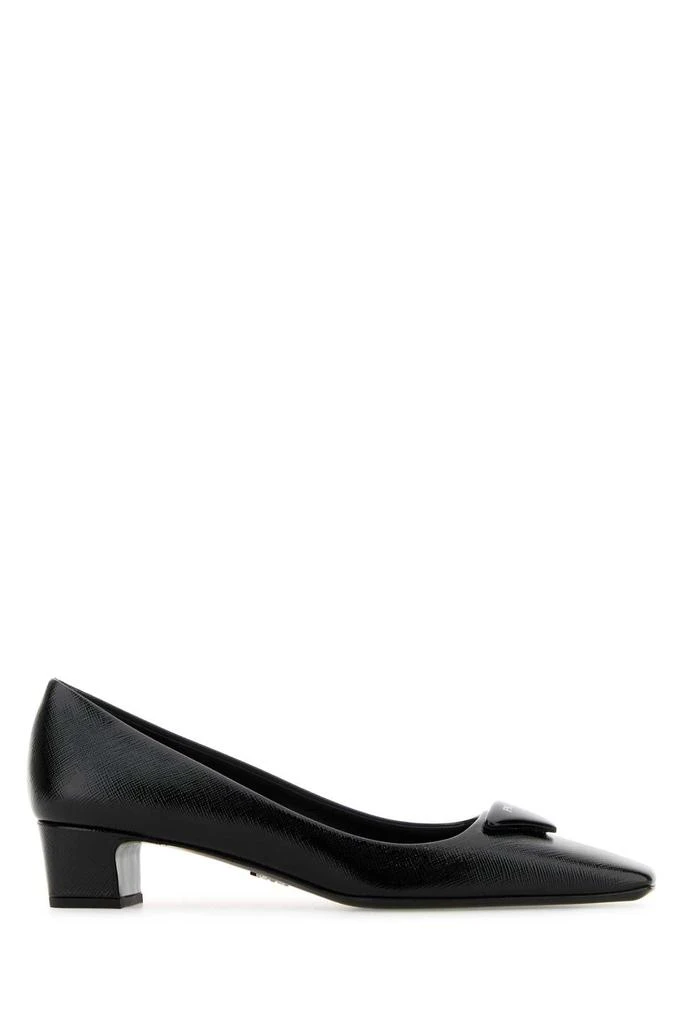 Prada Black Leather Pumps 1