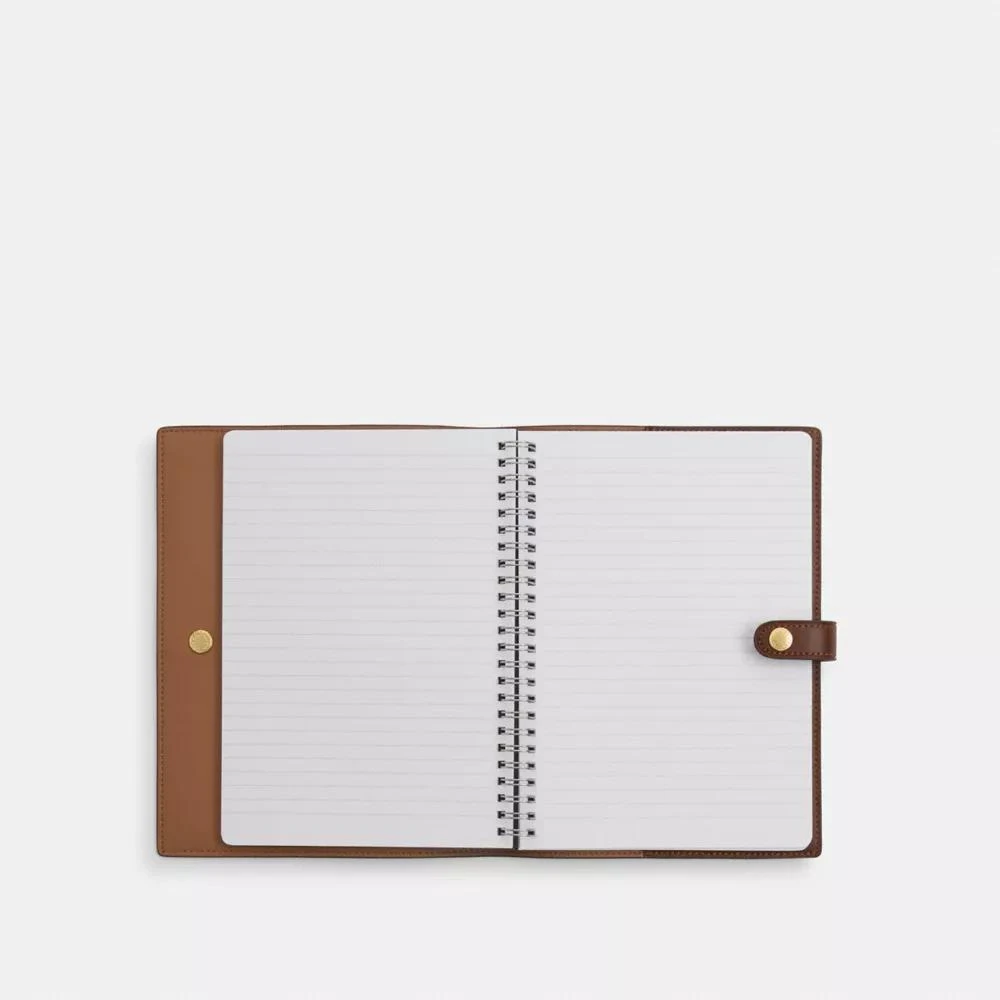 Coach Notebook In Signature Canvas 2