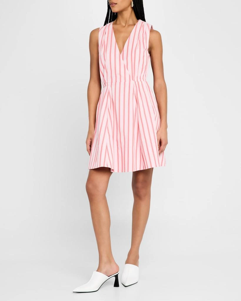 Derek Lam Tia Multi-Striped Mini Dress 4