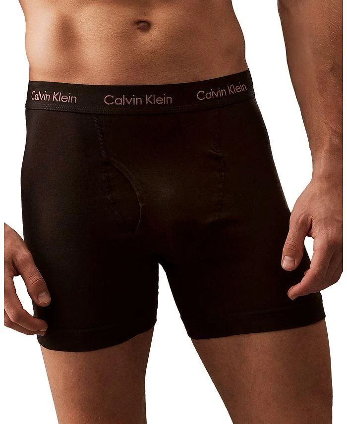 Calvin Klein Cotton Stretch Moisture Wicking Boxer Briefs, Pack of 3 8