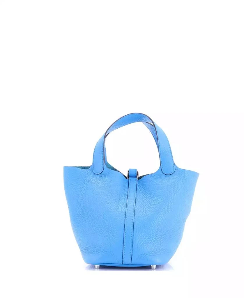 Pre-Owned HERMÉS PM Picotin Lock Bag Clemence 4