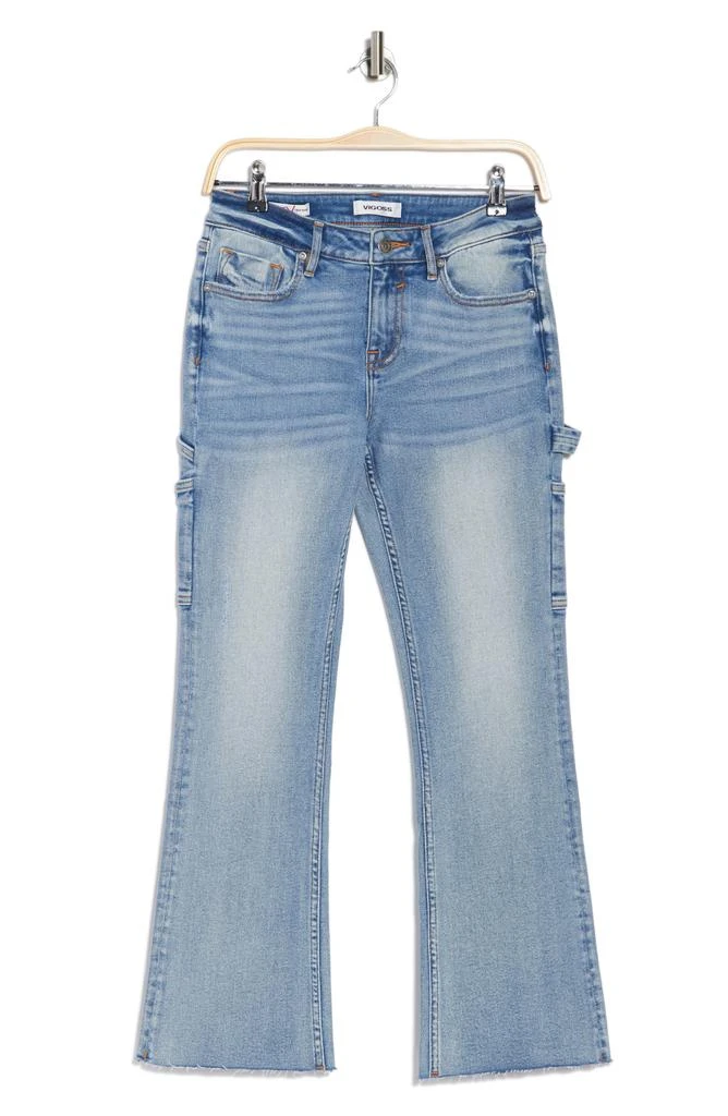 VIGOSS Marley Raw Hem Crop Bootcut Jeans 3
