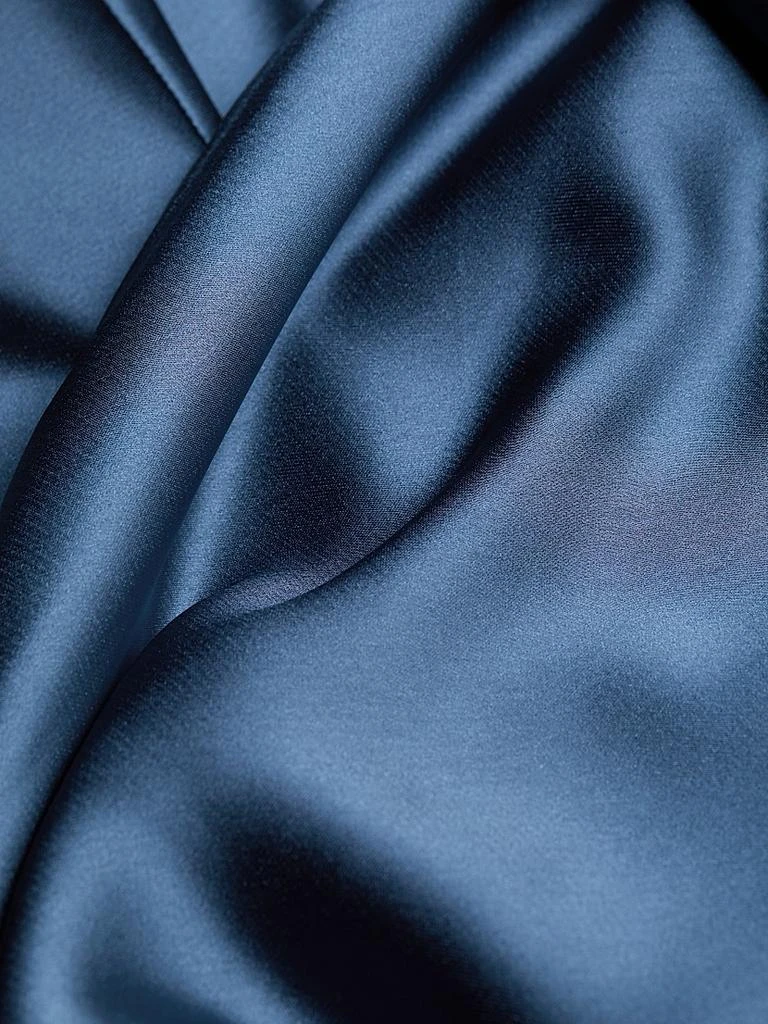 Amsale Draped Satin Gown 7