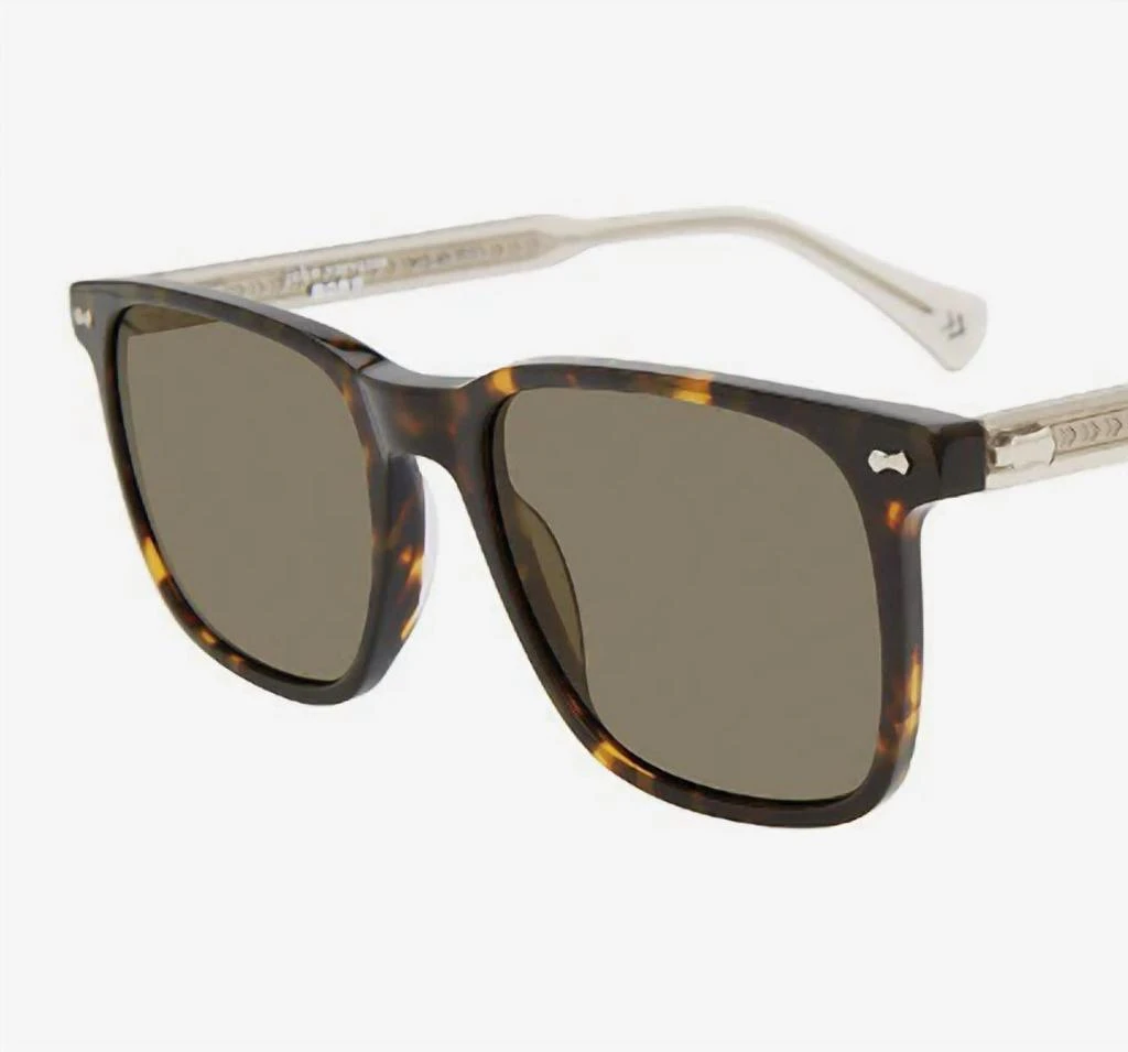 John Varvatos Men's Square Sunglasses In Havana 2