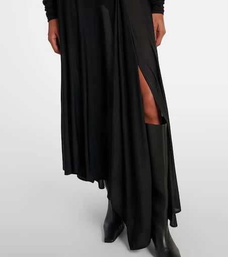 Acne Studios Gathered asymmetric maxi dress 5