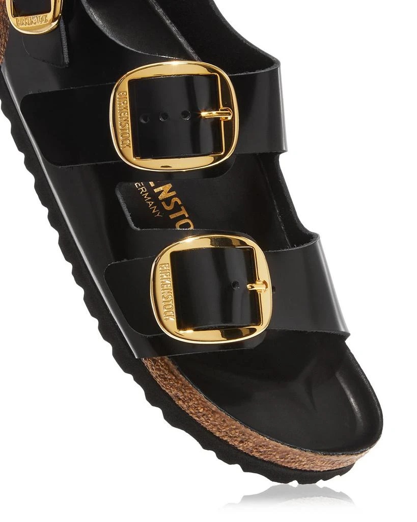 Birkenstock Women's Milano High Shine Big Buckle Sandals 9