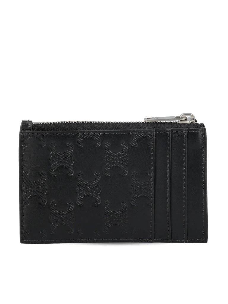 Celine Monogrammed Zipped Wallet 2