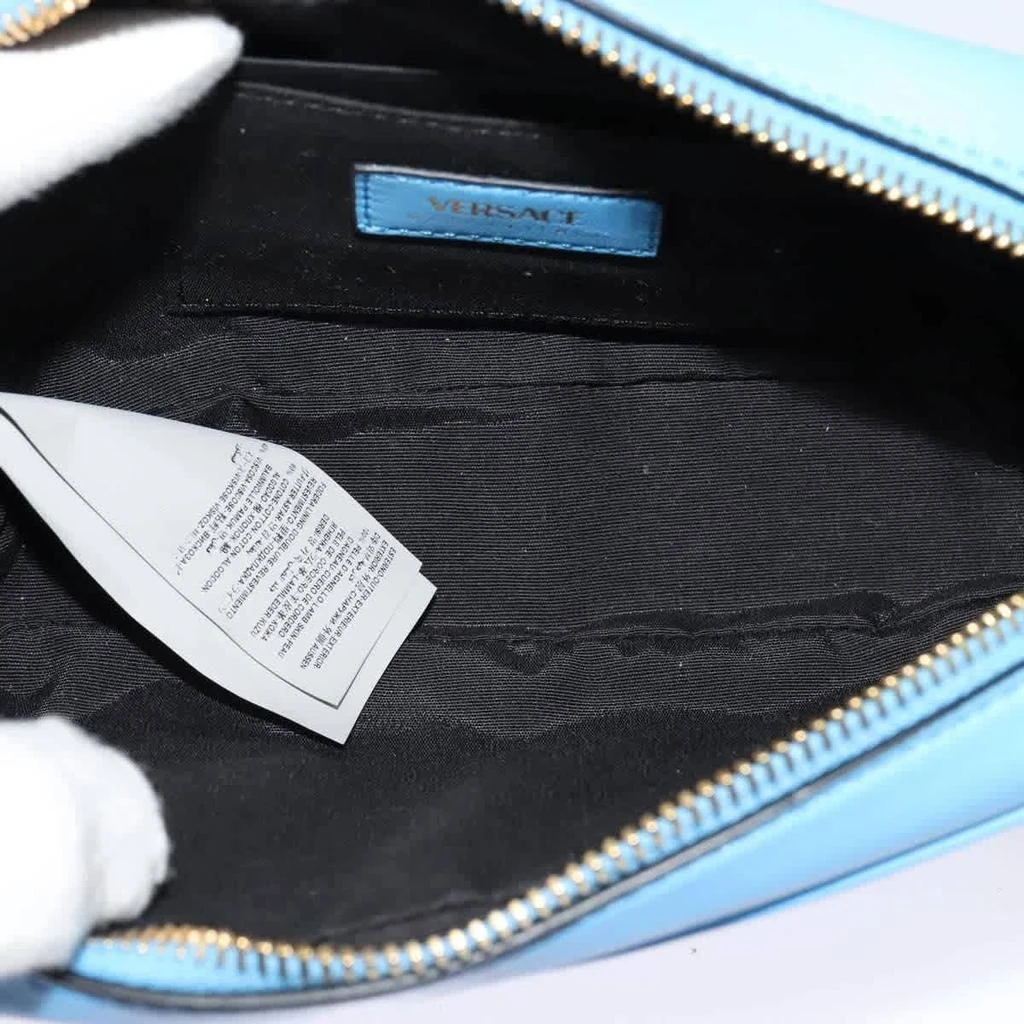 Versace Medusa Icon Front Slip Pocket Camera Bag Quilted Leather Leather Bag (Pre-Owned) 5