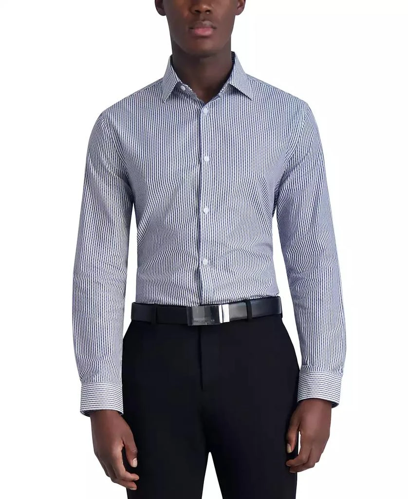 Karl Lagerfeld Paris Men's Slim-Fit Stripe Woven Shirt 1
