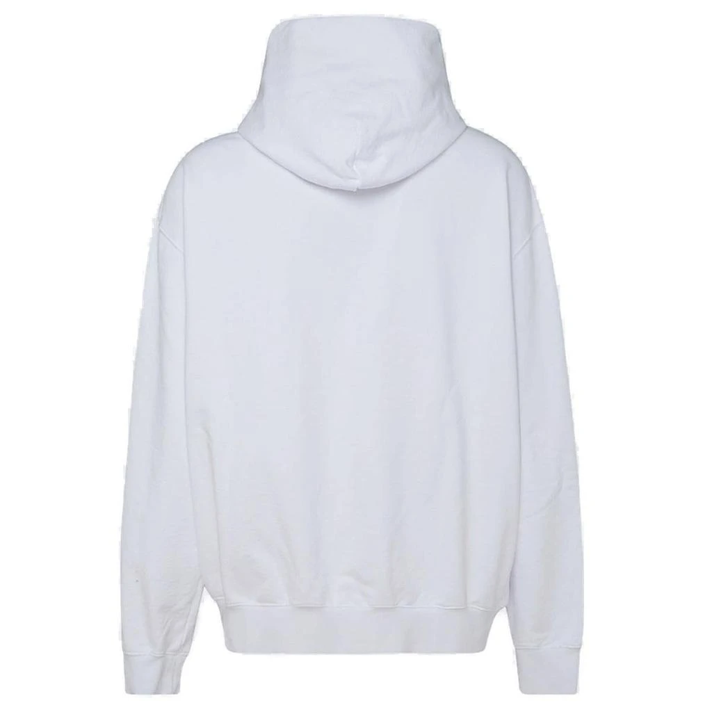 Maison Margiela Maison Margiela Logo Printed Long-Sleeved Hoodie 2