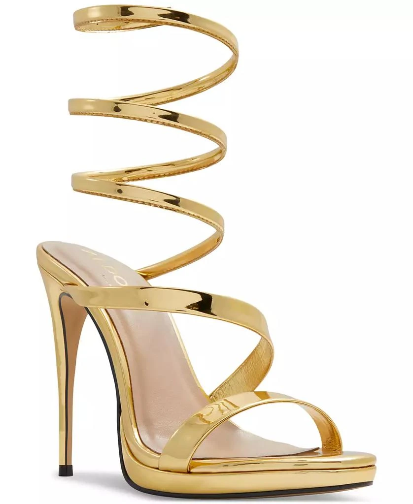 ALDO Women's Kat Leg-Wrap Platform Dress Sandals 1