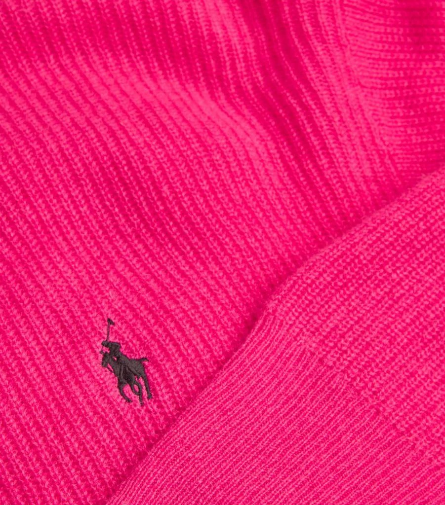 Ralph Lauren Washable Cashmere Pink Pony Hoodie 5