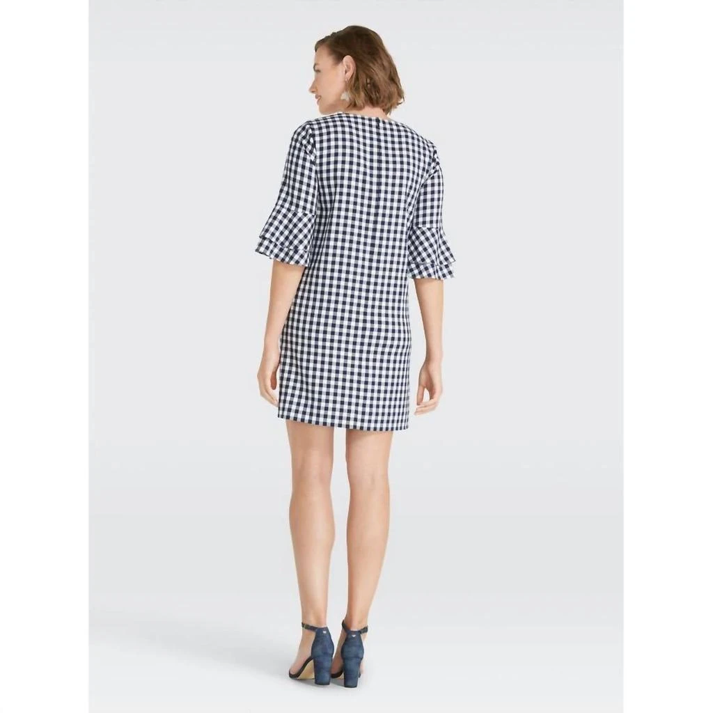 Draper James Draper James - Gingham Bell Sleeve Dress 3
