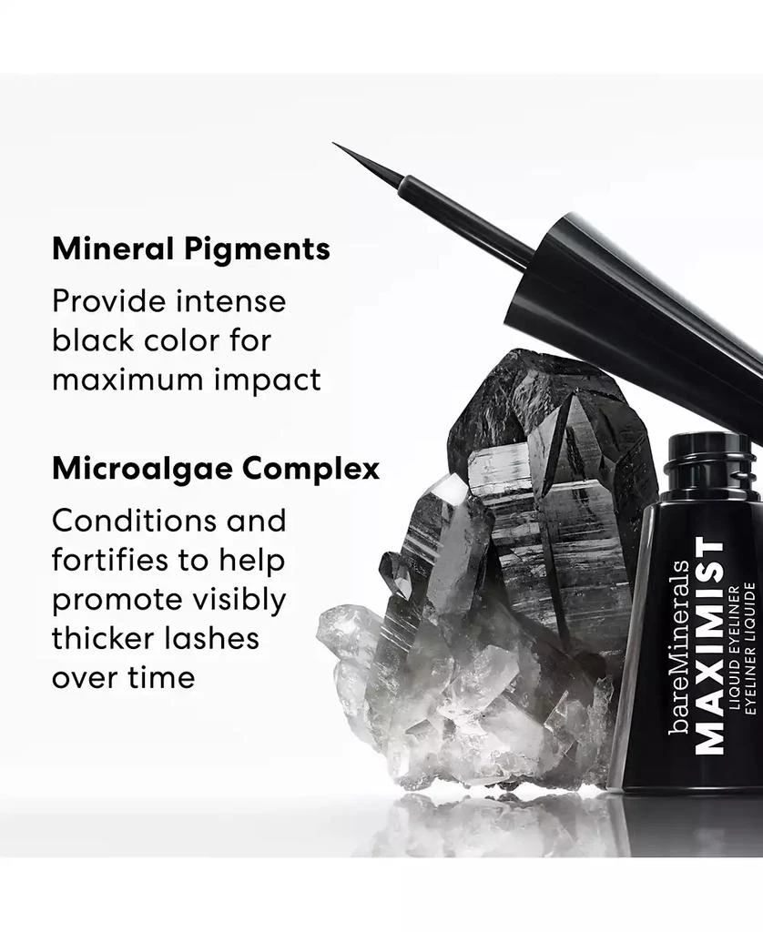 BareMinerals MAXIMIST™ Waterproof Liquid Black Eyeliner 4