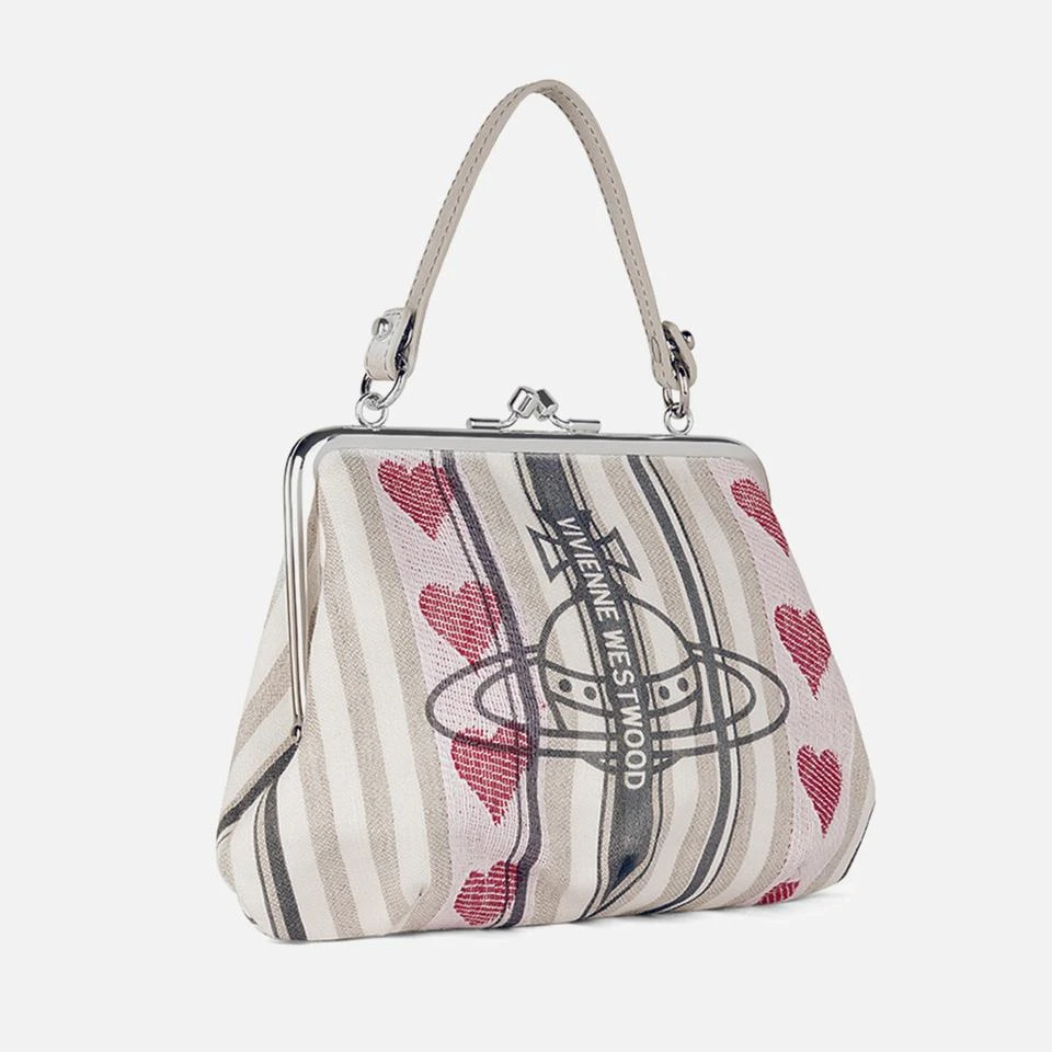 Vivienne Westwood Vivienne Westwood Granny Linen-Blend Frame Purse 2
