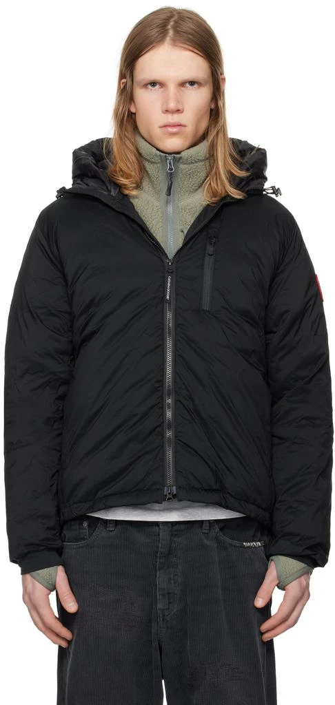 Canada Goose Black Lodge Down Jacket 1