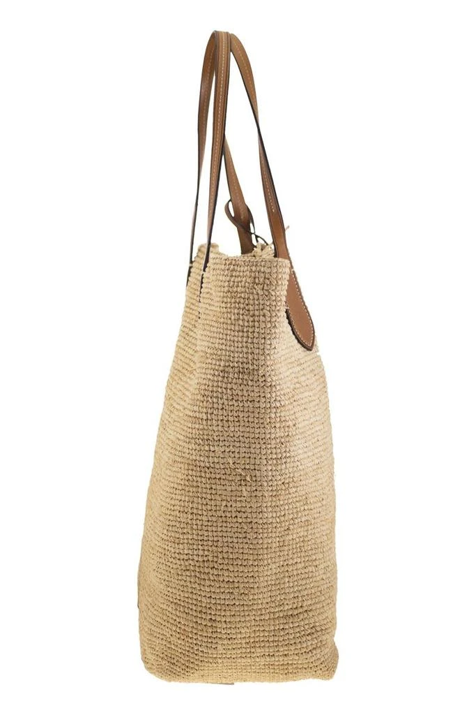 Ralph Lauren NS TOTE LARGE RAFFIA 3
