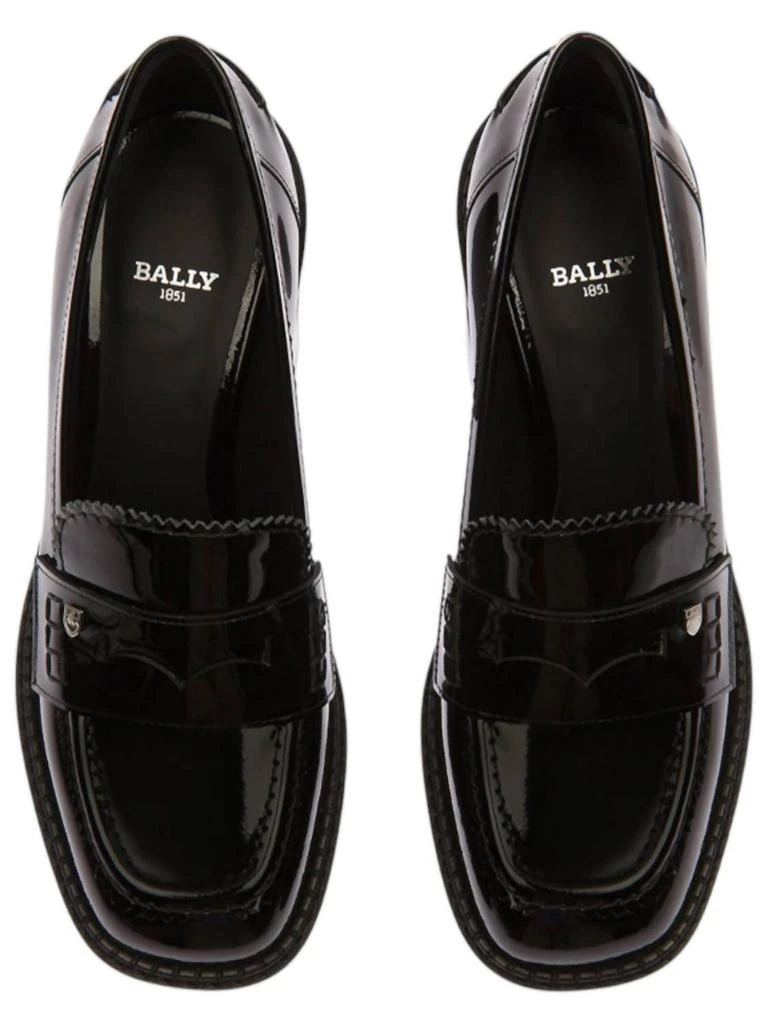 Bally Patent Leather Loafers Bally | Shoes | Bally Black Banner Patent Leather Mens Dress  main image 3