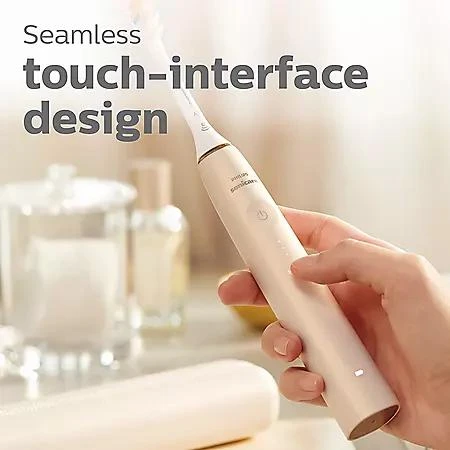 Philips Sonicare Philips Sonicare Prestige 9900 Power Toothbrush, Champagne, with Replacement Brush Heads 8