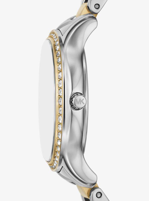 undefined Mini Sage Pavé Two-Tone Watch