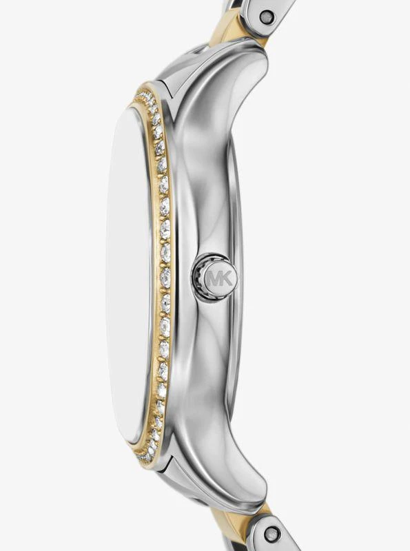 undefined Mini Sage Pavé Two-Tone Watch 2