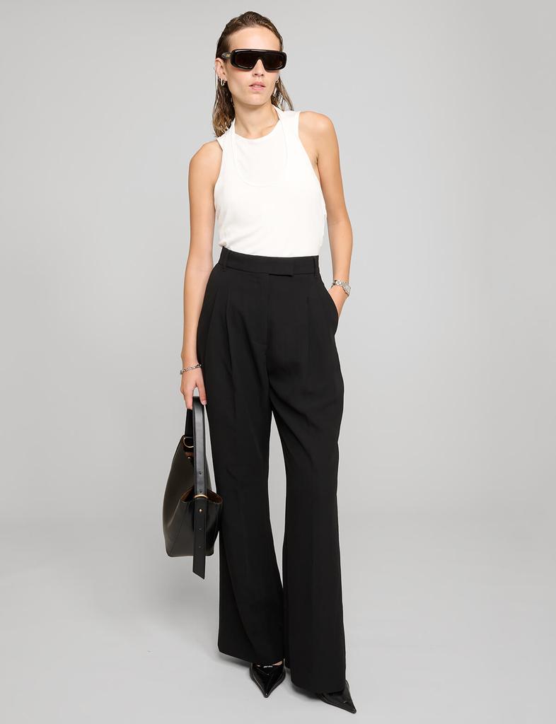 Pixie Market Black Straight Leg Pants