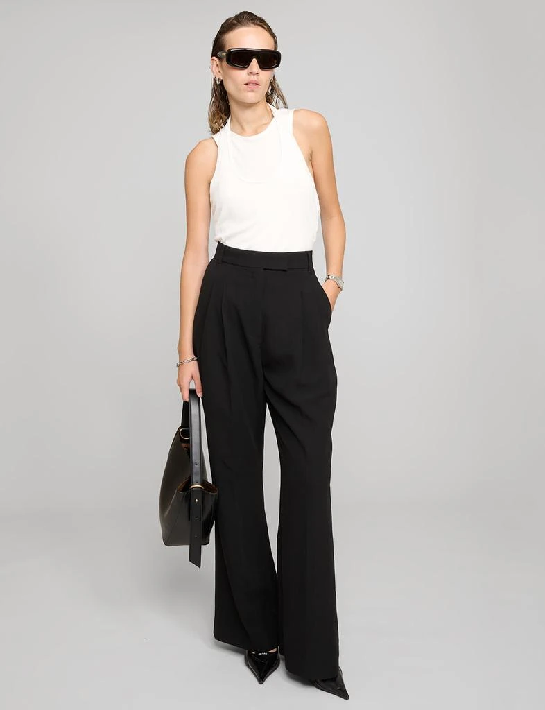 Pixie Market Black Straight Leg Pants 2