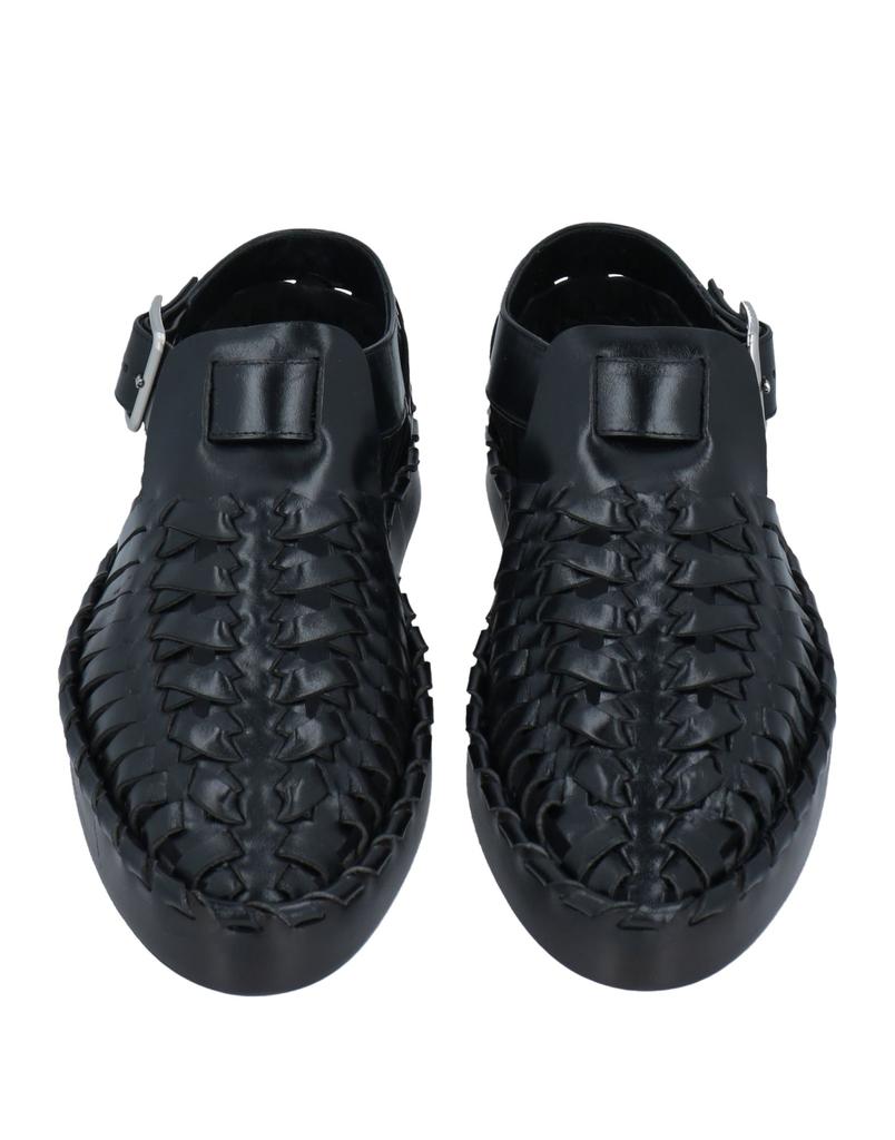 Shop Jil Sander Crisscross Leather Sandals | Saks Fifth Avenue