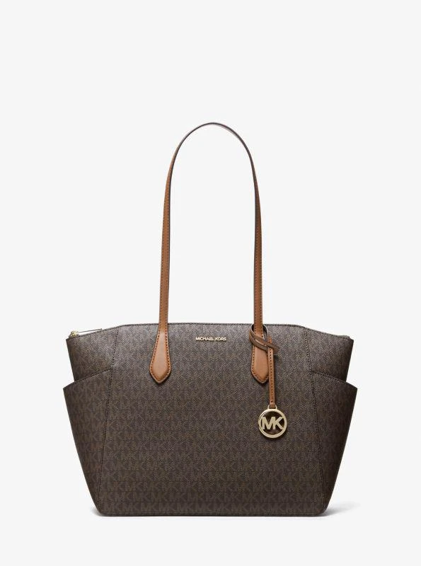 Michael Kors Marilyn Medium Signature Logo Tote Bag