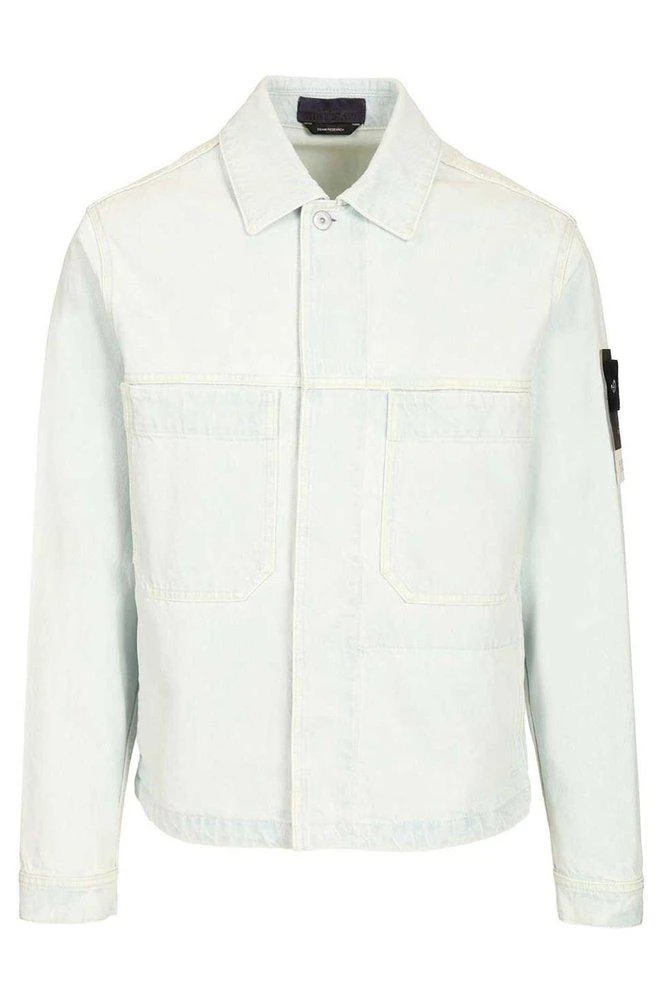 Stone Island Stone Island Ultra Bleached Denim Jacket