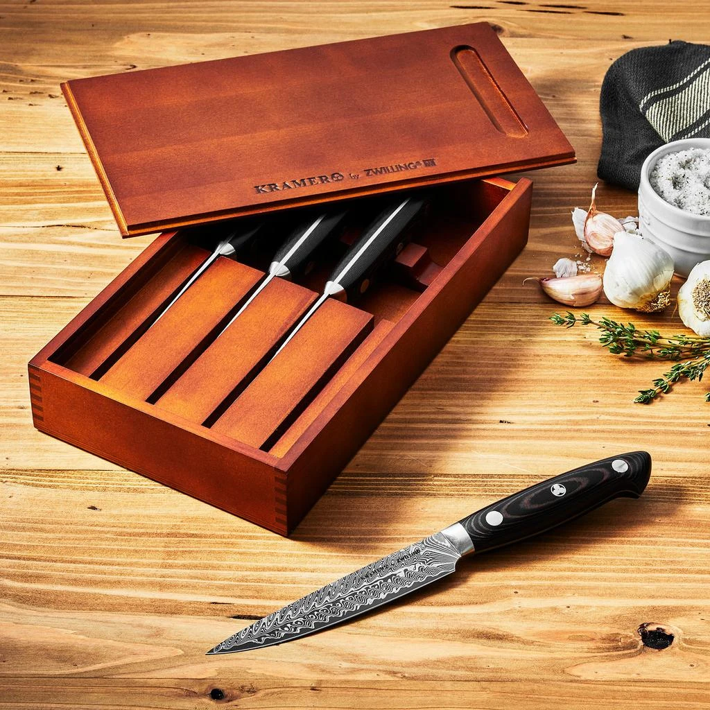 ZWILLING KRAMER by  EUROLINE Damascus Collection 4-pc Steak Set 3
