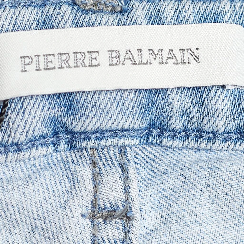 PIERRE BALMAIN Pierre Balmain Blue Denim Distressed Jeans M/Waist 28" 4