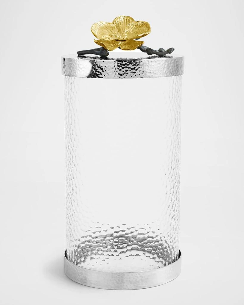 Michael Aram Gold Orchid 11.5" Large Canister 1