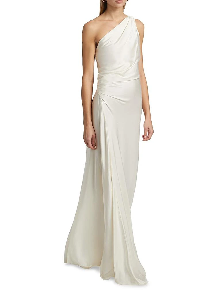 A.L.C. Aster Asymmetric Draped Gown 2