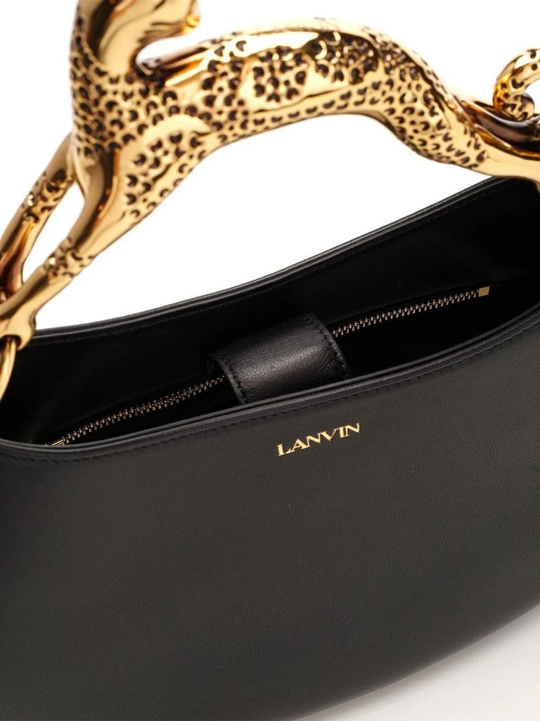 Lanvin Lanvin Embellished Handle Zipped Tote Bag 4