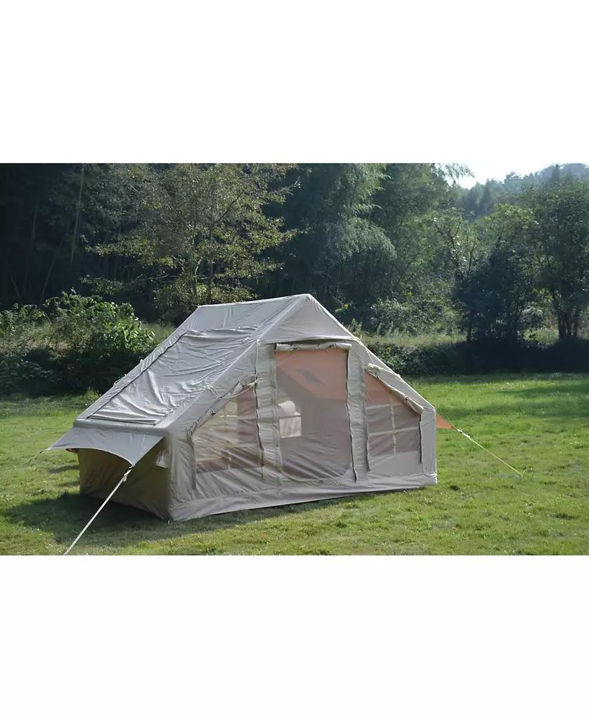 Streamdale Furniture Streamdale Inflatable Camping Tent Easy 4-Season Glamping, Waterproof, Windproof, for 4-6 Persons
