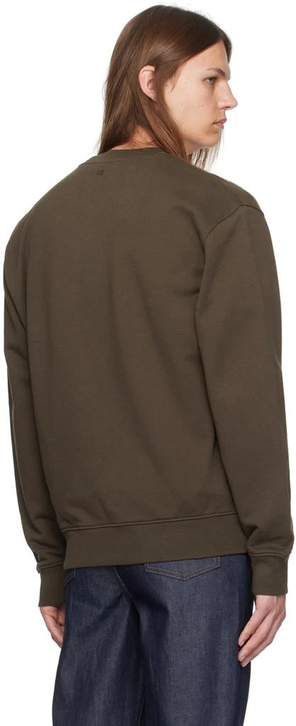 AMI Brown Ami de Coeur Sweatshirt 3