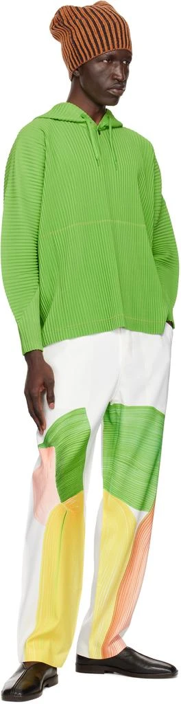 Homme Plissé Issey Miyake Green Ronan Bouroullec Edition RB_Color Palette 2 Hoodie 4