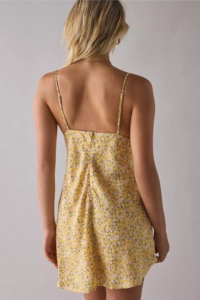 Kiss The Sky Kiss The Sky Catelonia Floral Satin Slip Mini Dress 4